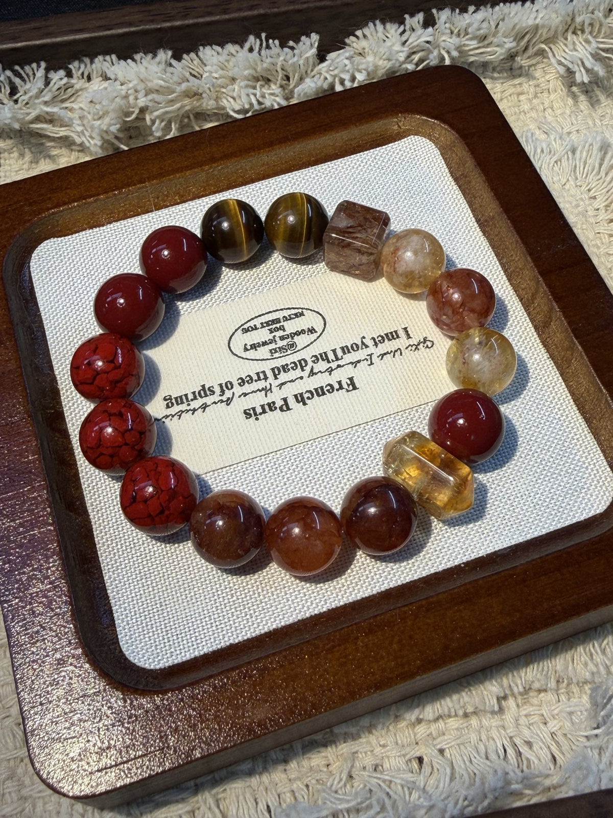 Warm Earth Crystal Bracelet — view 1