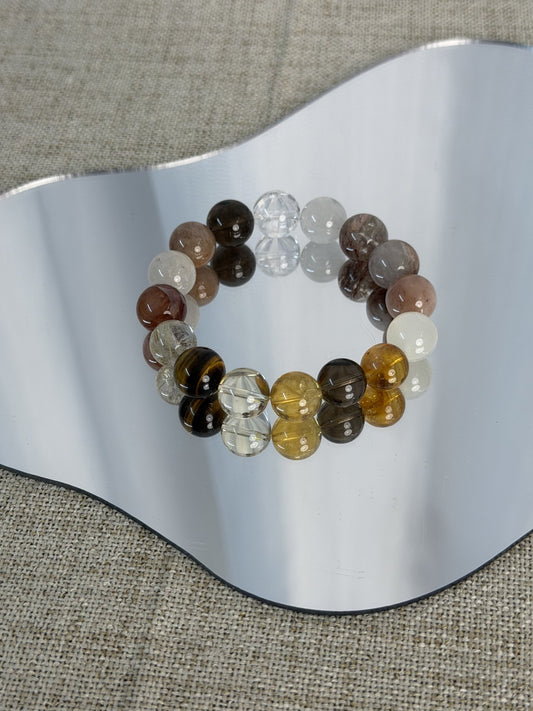 Earth & Light Crystal Bracelet — view 1